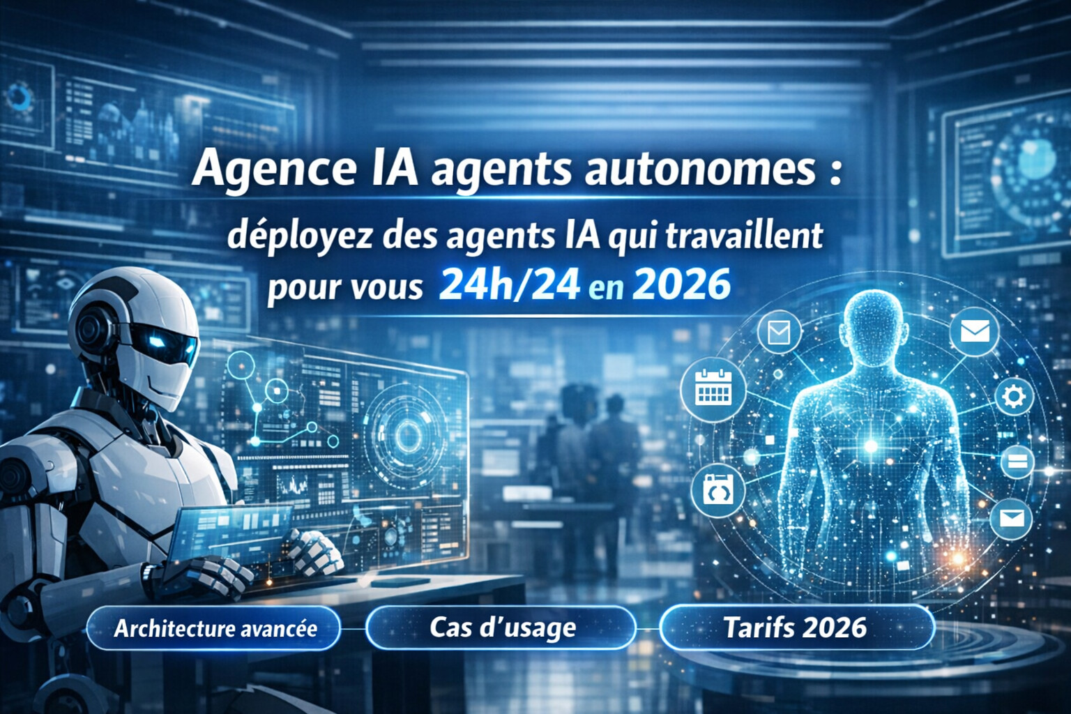 Agence IA agents autonomes :