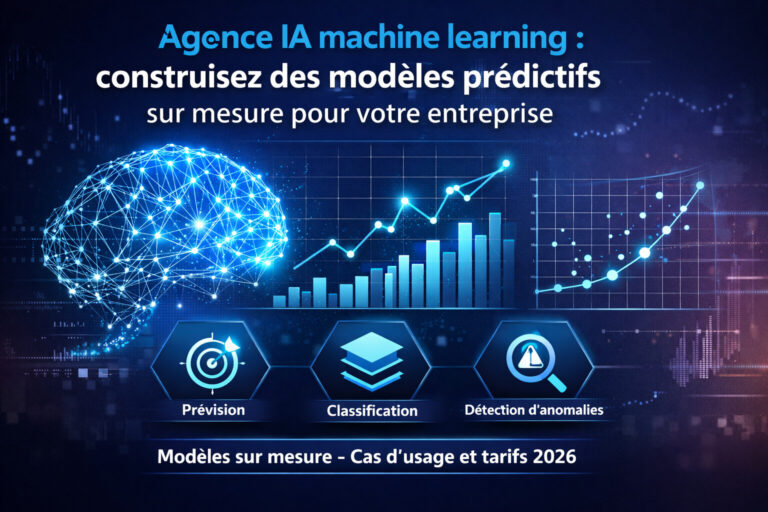 Agence IA machine learning :