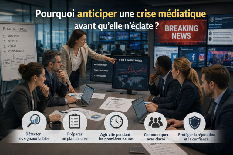 Pourquoi anticiper une crise médiatique avant qu'elle n'éclate ?