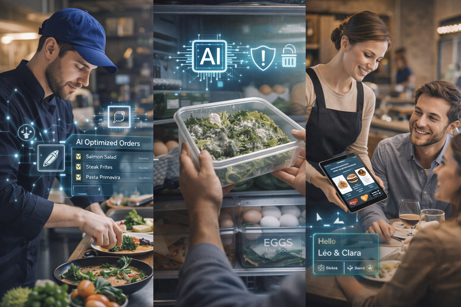 applications de l'ia dans la restauration