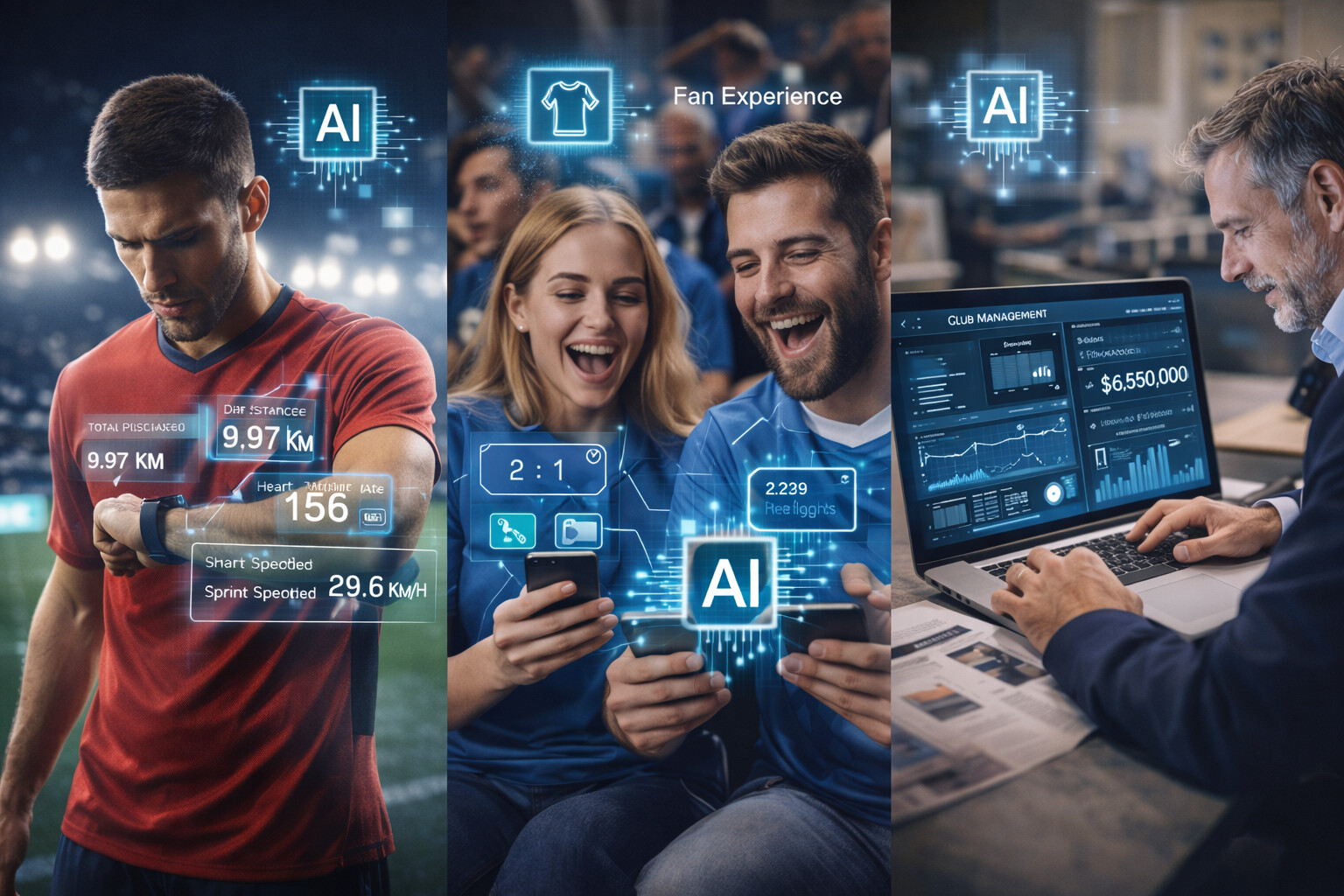 applications de l'ia dans le sport