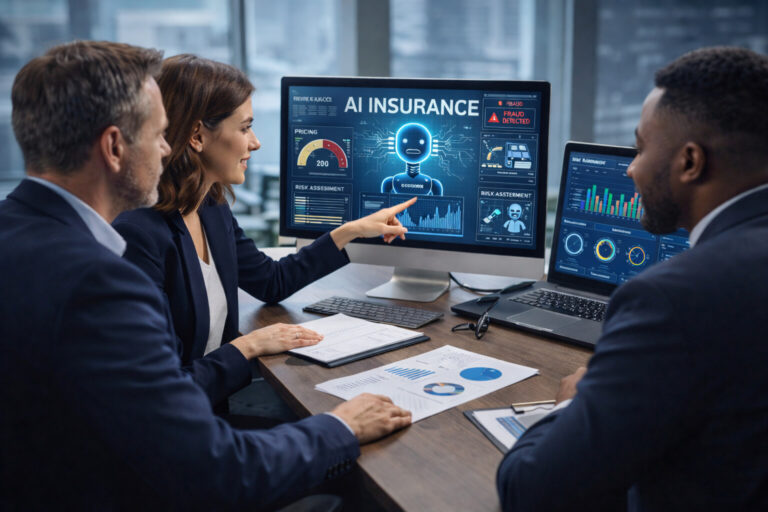 Une agence IA spécialisée assurance optimise la tarification, automatise les sinistres et détecte la fraude. Cas d'usage, conformité réglementaire et critères de choix en 2026.